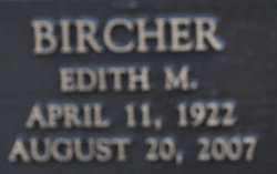 Edith M Bircher 