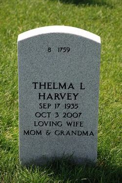 Thelma L. <I>Lett</I> Harvey 