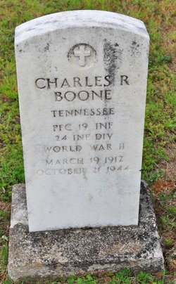 PFC Charles Roscoe Boone 