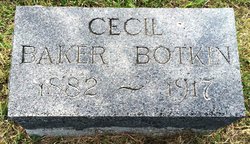 Cecil Mary <I>Baker</I> Botkin 