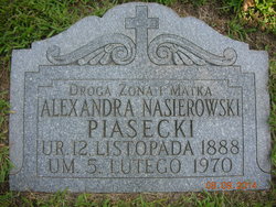 Alexandra “Alice” <I>Lempicki</I> Nasierowski 