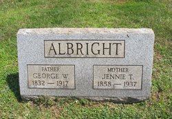 Jennie <I>Thompson</I> Albright 