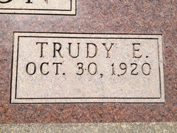 Gertrude Edith “Trudy” <I>Corman</I> Clawson 