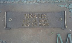 Rosa Lee Melvin 