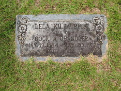 Lela Arabella <I>Kilpatrick</I> Chandler 