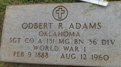 Odbert R Adams 