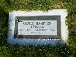 George Hampton Robinson 