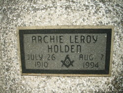 Archie Leroy Holden 