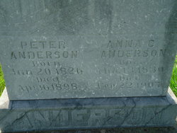 Anna C <I>Petersen</I> Anderson 