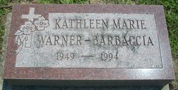 Kathleen Marie <I>Warner</I> Barbaccia 