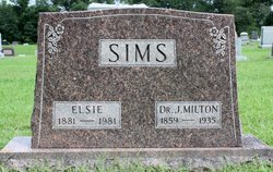 Sarah Elsie <I>Johnson</I> Sims 