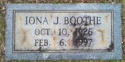Iona <I>Jacobs</I> Boothe 