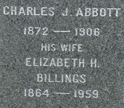 Elizabeth H. <I>Billings</I> Abbott 