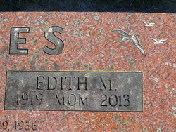 Edith <I>Martin</I> Bales 
