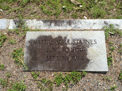 Mattie Alma Starnes 