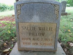 Sallie Willie <I>Tuck</I> Pillow 