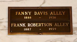 Fanny <I>Davis</I> Alley 