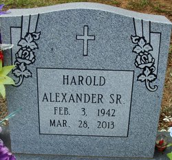 Harold Alexander Sr.