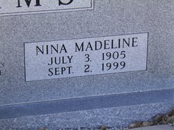Nina Madeline <I>Vines</I> Adams 