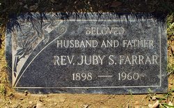 Rev Jubal   Juby Spurgeon Farrar 