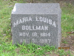 Maria Louisa <I>Arnold</I> Bollman 