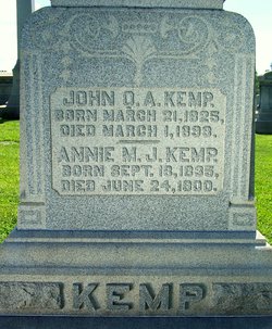 John Quincy Adams Kemp 