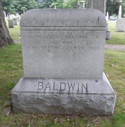 Bertha <I>Brewer</I> Baldwin 