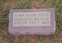 Anna Marie <I>Kohl</I> Geist 