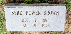 Byrd <I>Power</I> Brown 