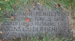 Georgina <I>Calder</I> Bennett 