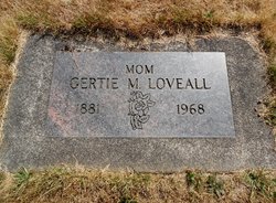 Gertrude May “Gertie” <I>Lawrence</I> Loveall 