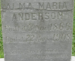 Alma Maria Anderson 