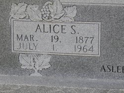 Alice Sidney <I>Vaughan</I> Auvenshine 