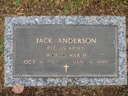 PFC Jack Anderson 