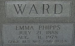 Emma <I>Phipps</I> Ward 