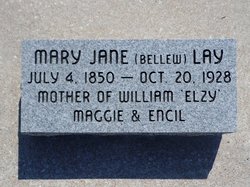 Mary Jane <I>Bellew</I> Lay 