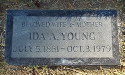 Ida Alma “Allie” <I>Young</I> Young 
