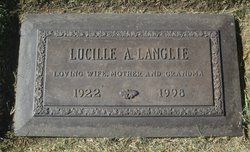 Lucille Alphada <I>Augustson</I> Langlie 