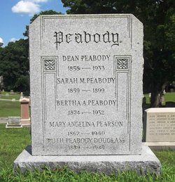 Sarah M. <I>Pearson</I> Peabody 