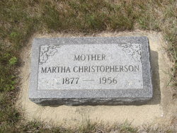 Martha <I>Anderson</I> Christopherson 