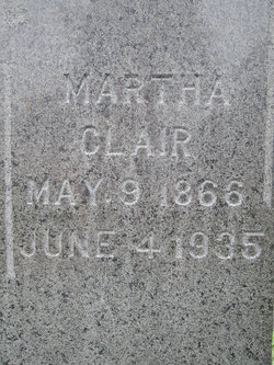 Martha <I>Bonokowski</I> Clair 