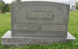 Lucy <I>Rainey</I> Colvin 