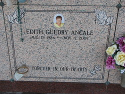 Edith <I>Guedry</I> Ancale 