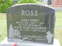 Jessie Olive <I>Alexander</I> Ross 