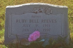 Ruby Bell <I>Richard</I> Reeves 
