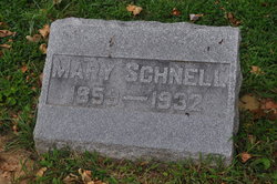 Mary <I>Schaefer</I> Schnell 