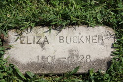 Elizabeth “Eliza” <I>Collier</I> Buckner 