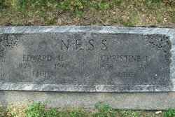 Christine I. <I>Rordahl</I> Ness 