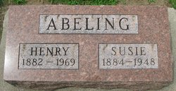 Susie A <I>Raus</I> Abeling 
