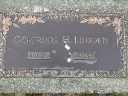 Gertrude Harriet <I>Benner</I> Ludden 